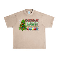 French Oak Christmas light are my favorite color Urban Heavy Tee - NancyCooperArtShop
