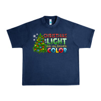 Navy Christmas light are my favorite color Urban Heavy Tee - NancyCooperArtShop