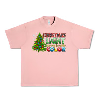 Salmon Christmas light are my favorite color Urban Heavy Tee - NancyCooperArtShop