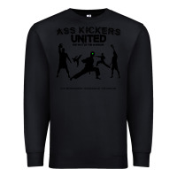 Black ass kickers united Premium Sweatshirt - tuanDangUi