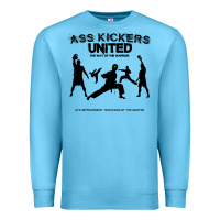 Ocean Blue ass kickers united Premium Sweatshirt - tuanDangUi