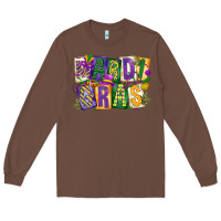 Chestnut mardi  gras Long Sleeve Tee - CowGirlArtShop