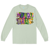 Matcha mardi  gras Long Sleeve Tee - CowGirlArtShop