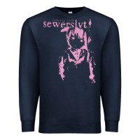 Navy Sewerslvt Schizofrenia SPECIAL GIFT FOR SEWERSLVT LOVERS Essential Premium Sweatshirt - tuanDangUi
