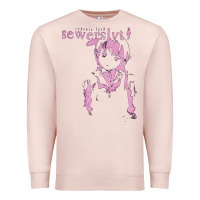 Pale Pink Sewerslvt Schizofrenia SPECIAL GIFT FOR SEWERSLVT LOVERS Essential Premium Sweatshirt - tuanDangUi
