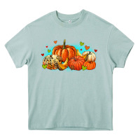 Arona thankful pumpkins Heavy Core Tee - MaliasSmallBusiness