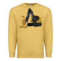 Antique Gold Feller Buncher Premium Sweatshirt - LillyAllenDesigns