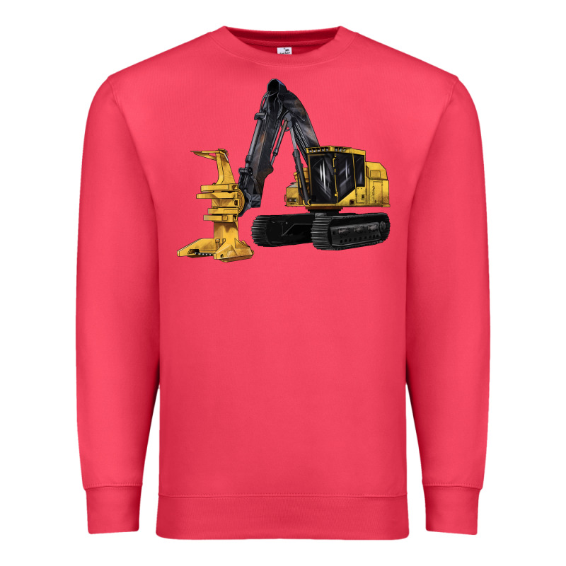Feller Buncher Premium Sweatshirt by LillyAllenDesigns | Teevron