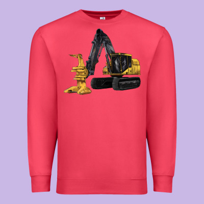 Feller Buncher Premium Sweatshirt Designed By Lillyallendesigns