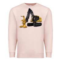 Pale Pink Feller Buncher Premium Sweatshirt - LillyAllenDesigns