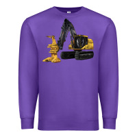 Purple Feller Buncher Premium Sweatshirt - LillyAllenDesigns
