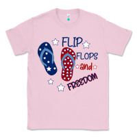 Bubblegum Pink Flip Flops and Freedom Classic Tee - Bettercallsaul