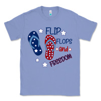 Colony Blue Flip Flops and Freedom Classic Tee - Bettercallsaul