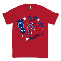 Red Flip Flops and Freedom Classic Tee - Bettercallsaul
