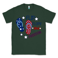 Sports Green Flip Flops and Freedom Classic Tee - Bettercallsaul