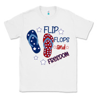 White Flip Flops and Freedom Classic Tee - Bettercallsaul