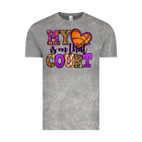 Cloud Rock my heart is on that court basketball Vintage Tee - Jasminsmagicworld