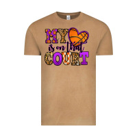 Vintage Camel my heart is on that court basketball Vintage Tee - Jasminsmagicworld
