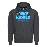 Smoke Whale Hello There Sea World Birthday Boy Zipper Hoodie - CowhideDigitalArt