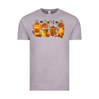 Vintage Zinc Thanksgiving Coffee Cups Vintage Tee - texasbilliewilder