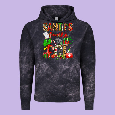 Santa's Favorite Pct Vintage Hoodie Designed By Texasbilliewilder