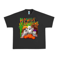 Pigment Black Howdy ghouls Urban Heavy Tee - NancyCooperArtShop