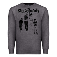 Charcoal Heather hanging with the replacements Premium Sweatshirt - tuanDangUi