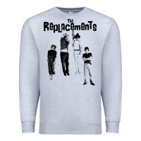 Heather Grey hanging with the replacements Premium Sweatshirt - tuanDangUi