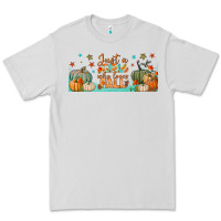 Dove Grey just a girl who loves fall libbey glass Premium Tee - BundleAndBundleShop