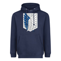 Navy wings of liberty Heavyweight Hoodie - tuanDangUi
