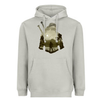 Moon Dust the witcher geralt hero sword companion minima list illusion art Heavyweight Hoodie - tuanDangUi