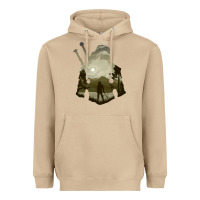 Mushroom the witcher geralt hero sword companion minima list illusion art Heavyweight Hoodie - tuanDangUi