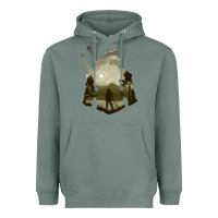 Sage the witcher geralt hero sword companion minima list illusion art Heavyweight Hoodie - tuanDangUi