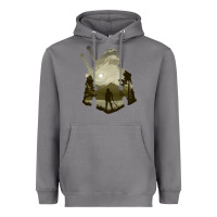Storm the witcher geralt hero sword companion minima list illusion art Heavyweight Hoodie - tuanDangUi