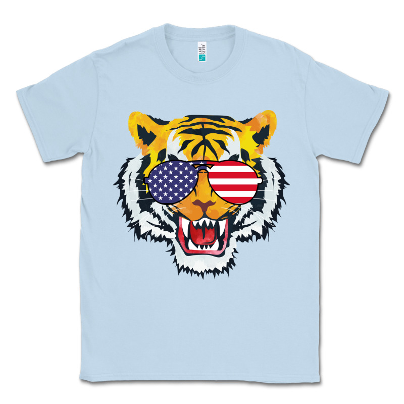 America Merica Tiger Classic Tee by Bettercallsaul | Teevron