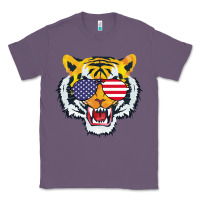 Lavender America Merica Tiger Classic Tee - Bettercallsaul