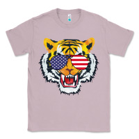 Lilac America Merica Tiger Classic Tee - Bettercallsaul