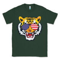 Sports Green America Merica Tiger Classic Tee - Bettercallsaul