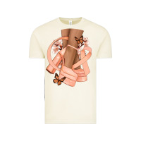 Vintage Arctic Cancer diva peach ribbon Vintage Tee - NancyCooperArtShop