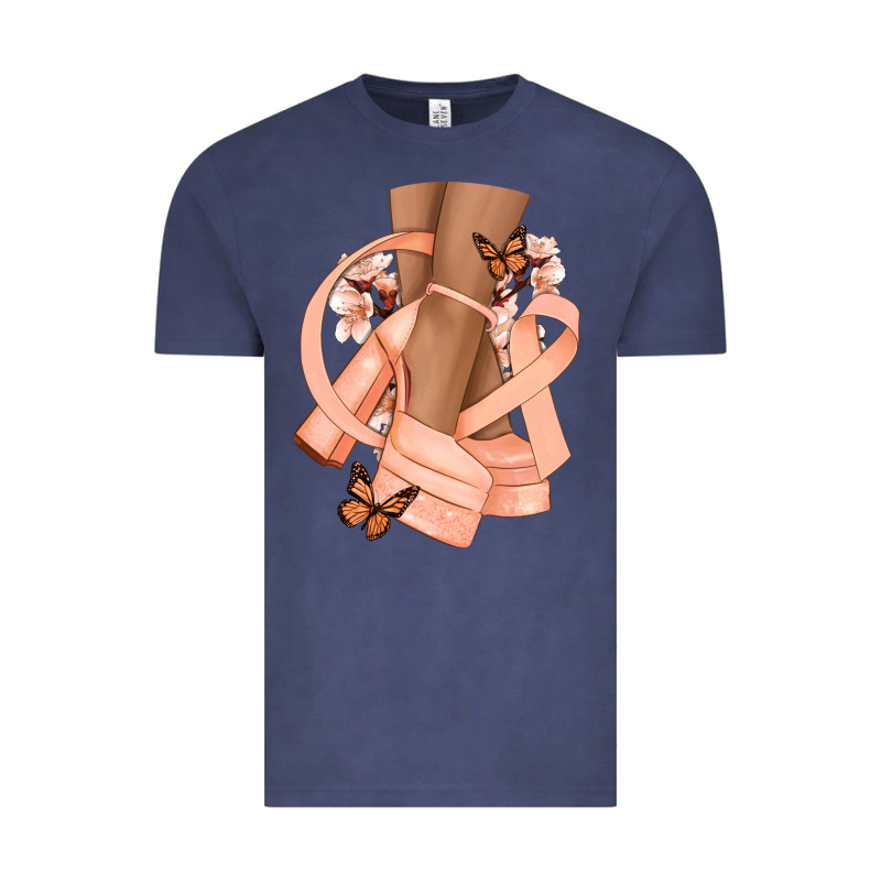 Cancer Diva Peach Ribbon Vintage Tee by NancyCooperArtShop | Teevron