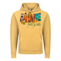 Vintage Mustard Love Fall y'all Vintage Hoodie - NancyCooperArtShop
