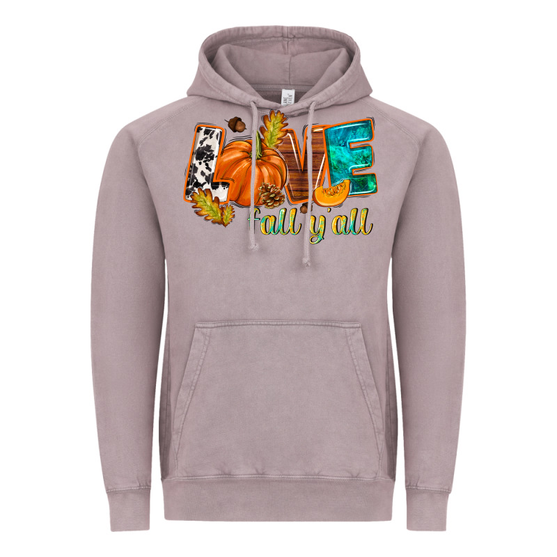 Love Fall Y'all Vintage Hoodie by NancyCooperArtShop | Teevron
