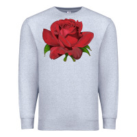 Heather Grey Oklahoma Rose Illustrations Premium Sweatshirt - LillyAllenDesigns