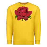 Lemon Oklahoma Rose Illustrations Premium Sweatshirt - LillyAllenDesigns