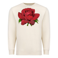 Sandshell Oklahoma Rose Illustrations Premium Sweatshirt - LillyAllenDesigns