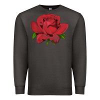 Smoke Oklahoma Rose Illustrations Premium Sweatshirt - LillyAllenDesigns