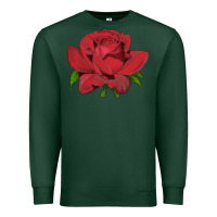 Sports Green Oklahoma Rose Illustrations Premium Sweatshirt - LillyAllenDesigns