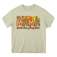 This Mama Loves Her Pumpkins Heavy Core Tee | Teevron