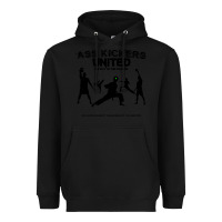 Black ass kickers united Heavyweight Hoodie - tuanDangUi