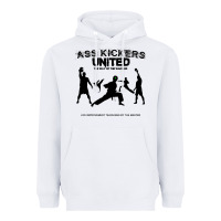 White ass kickers united Heavyweight Hoodie - tuanDangUi
